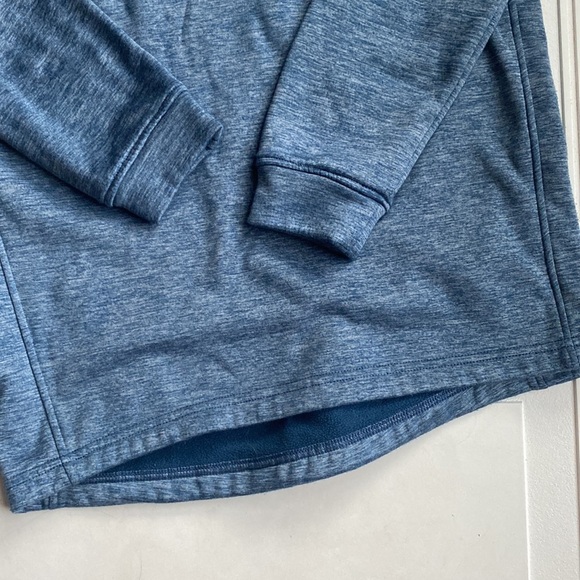 The Black Dog Mens Performance Hooded Sweatshirt Blue S - Picture 3 of 7